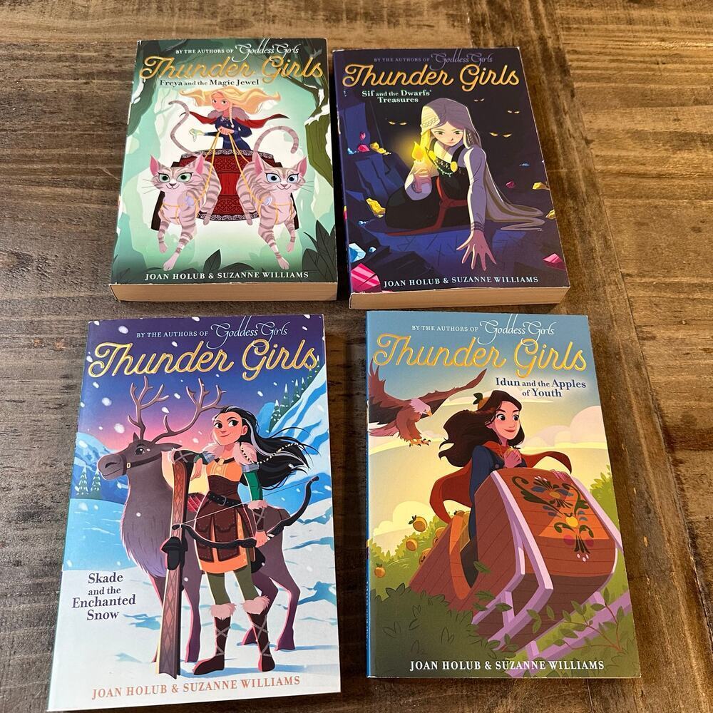 Thunder Girls Book Set Soft Cover Books 1-4 Fiction Book Set
